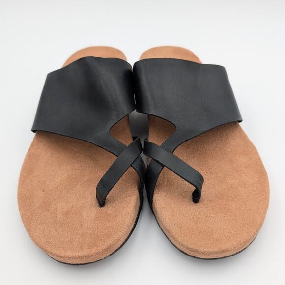 Softwalk Blaine Sandals Leather Ring Toe Slip-On Women's Size US9.5M EU40 - Picture 2 of 14